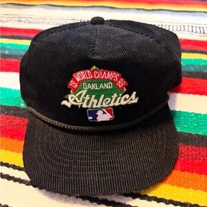 MLB Black Oakland Athletics Hat